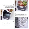 thumbnail image 3 of LEEYNEER 1Pack Small Bin with Lid for Kitchen Compost Waste Collection and Recycling in Home Use, 3 of 8