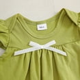 thumbnail image 5 of Actgleam Baby Girls Summer Sleeveless Romper Cotton Cute Print Pattern Infant Bodysuits,Light Green,2 pieces,6-9 months, 5 of 7