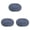 Blue, variant on 1PC Oval Woven Placemats Rope Braided Table Mats, 17.72 x 11. Inches Non Heat Resistant Place Mats for Dining Room, Thick Hot Pads for Farmhouse Kitchen Table Decor