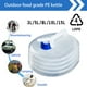 thumbnail image 2 of sweethay Contenedor de agua Tanque para beber plegable Equipo para exteriores Cubo plegable de gran capacidad Artesanía Botella de senderismo Kits de desorden para acampar blanco azul 5L, 2 of 6