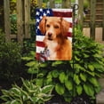 thumbnail image 2 of Carolines Treasures CK6391GF Alopekis Dog American Garden Size outdoor-flags, Multicolor, 2 of 3