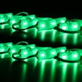 thumbnail image 5 of M&T Displays 5x10 pcs 2835 3 LED Module 12V DC Green 160 deg Lens Adhesive Tape Male Female Jack IP67 Water Resistant Outdoor Letter Sign Billboard Backlight DIY Home Garden Party Decoration, 5 of 8