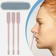 thumbnail image 2 of 3Pcs 2-in-1 Nasal Hair Cutter,Portable Manual 360° Rotating Nose Hair Trimmer with Storage Box,Double Sided Nose Hair Knife,Upgrade Double Head Manual Nose and Ear Hair Trimmer for Women Men,Pink, 2 of 5