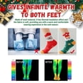 thumbnail image 3 of Ofertas de Locura, Calcetines cálidos de invierno para Navidad, para viajes al aire libre, esquí, pies fríos, regalos navideños cálidos, calcetines de tubo Akmoler, 3 of 9