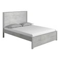thumbnail image 2 of Camaflexi Hampton Solid Wood Queen Size Bed, Queen Bed Frame with Headboard, Driftwood Finish, 2 of 10