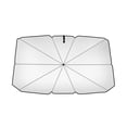 thumbnail image 1 of Graflsoa Compact Car Sunshade Umbrella with Silver Coating - Small Size, Heat Reflective, UV Protection for Vehicle Windshield, 1 of 5