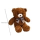 thumbnail image 3 of Osito de peluche con pajarita, tierno y encantador, juguete para abrazar, compañero infantil, muñeco de peluche reconfortante, 3 of 9