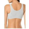 thumbnail image 2 of Fruit of the Loom Women’s Tank Style Sports Bra, 4-Pack, Style 9012, 2 of 3
