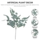 thumbnail image 3 of KAKOWELY Hoja de eucalipto artificial, tallo de eucalipto artificial, planta verde de imitación, 3 of 5