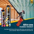 thumbnail image 4 of Y’allCanDIY Spray Foam Insulation Kit 18 Pack (32.8 oz Each), 360 Board Feet Coverage for Home Insulation, Gaps and Cracks, Wall, Garage and Attic, with Foam Gun & Accessories, 4 of 10