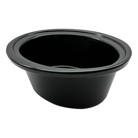 Oval Ceramic Pot Compatible with Crockpot Slow Cooker 6Qt CPSCVO60LL-BP, CPSCVC60LL-S, SCCPVL600-S-BR