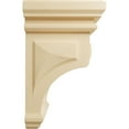 thumbnail image 3 of Ekena Millwork 3 1/2"W x 3 3/4"D x 6"H Mini Woodruff Wood Corbel, Maple, 3 of 4