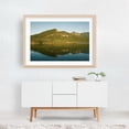 thumbnail image 5 of Echo Lake, Franconia Notch - Franconia New Hampshire Photography Lake Mountain Nature Landscape Scenic Water Wilderness Oak Framed Wall Art Print 20 x 30 inches, 5 of 6
