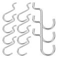 thumbnail image 1 of BESTYASH 24PCS Pegboard Organizer Accesories Silver Metal for Displaying Items in Store and Workshop, 1 of 8