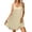 1_Beige, variant on Bidobibo Womens Summer White Dresses Casual Evening Party Beach Dresses V-Neck Spaghetti Strap Sleeveless Backless Flowy Pleated Mini Dress