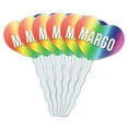 thumbnail image 1 of Margo Heart Love Cupcake Picks Toppers - Set of 6, 1 of 1