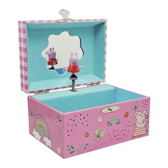 Hot Focus Musical Girls Jewelry Box Rainbow Unicorn Music Jewel