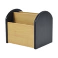 thumbnail image 1 of Organizador de escritorio con soporte para control remoto de mesa para sala de estar y mesita de noche Negro, 1 of 9