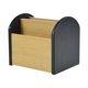 thumbnail image 1 of Organizador de escritorio con soporte para control remoto de mesa para sala de estar y mesita de noche Negro, 1 of 9