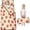 Strawberry and Flower Pink Pattern, variant on Strawberry and Dot Pink Pattern Teens Toddler Nap Mat with Pillow, Sleeping Mat Bag for Preschool Daycare 59"x22"