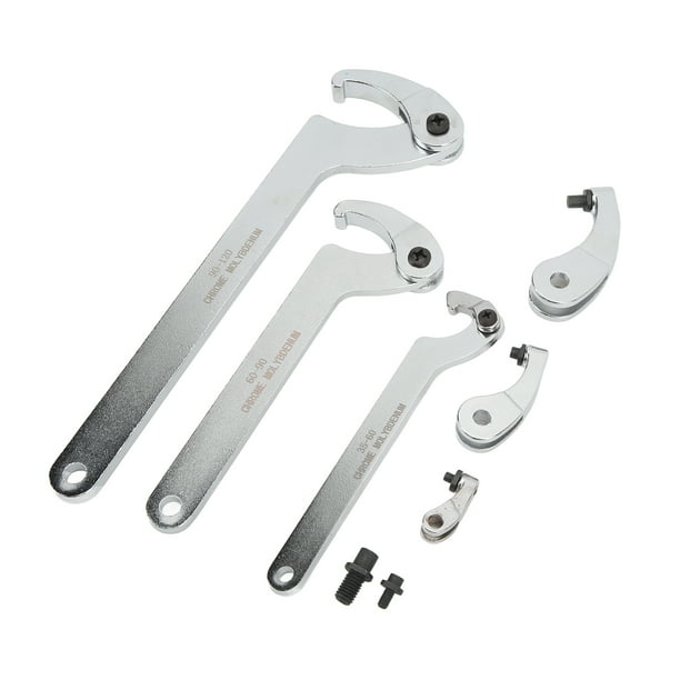 Hook wrench on sale with pin