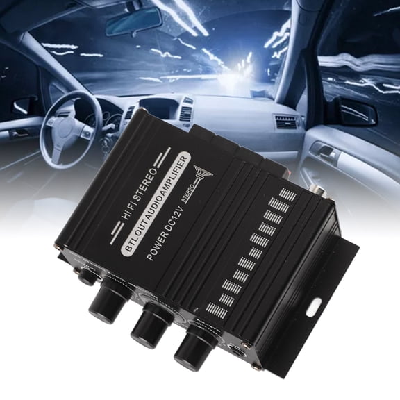Mini Amplificador Portátil De Sonido Claro Para El Hogar Del Coche, Compacto Y Versátil