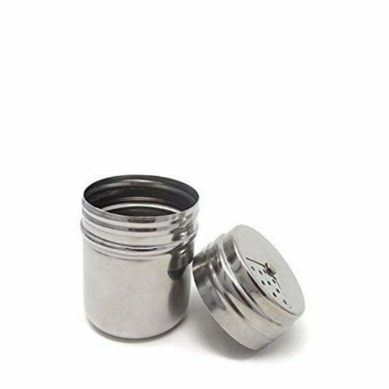 Fule Stainless Steel BBQ Salt Pepper Condiment Box Spice Shaker