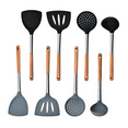 thumbnail image 5 of Juego de 4 utensilios de cocina de silicona, sistema de espátula de cocina para el hogar, 5 of 5