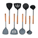 thumbnail image 5 of Juego de 4 utensilios de cocina de silicona, sistema de espátula de cocina para el hogar, 5 of 5