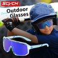 thumbnail image 2 of Scvcn Kids Baseball Glasses Sunglasses UV400 Sport Outdoor Glasses 8-15 Years Youth Boy Girl Cycling Bike Glasses Casual Eyewear, 2 of 5