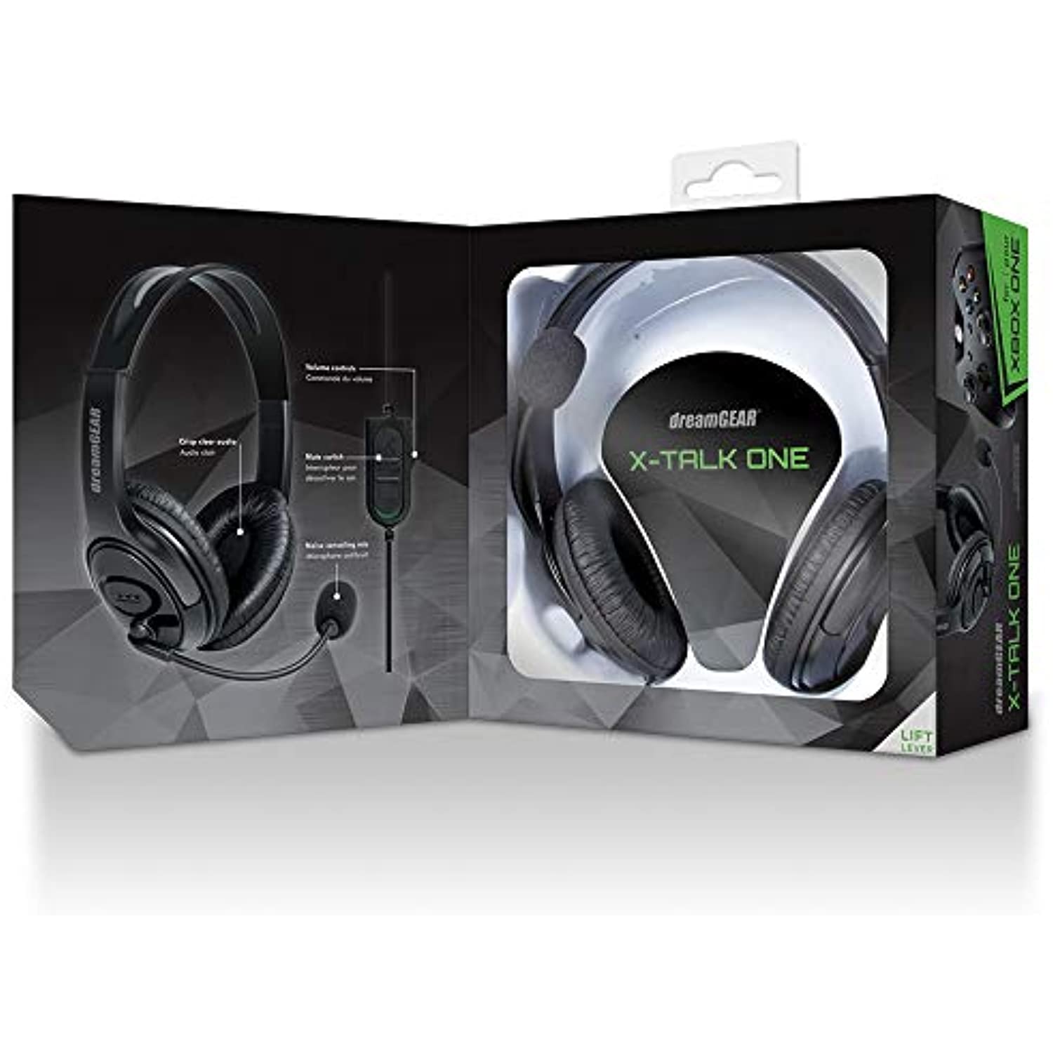 (未使用･未開封品)　dreamGEAR XBOX 360 X-TALKソロ有線ヘッドセット (マイク搭載) ジャングルカモフラージュ df5ndr3 dreamGEAR X-Talk One Wired Headset with Microphone for Xbox