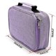 thumbnail image 5 of Large Capacity Zipper Pencil Box - Multifunctional Stationery Pencil Box 72 Slots (Black/Blue/Purple/Gray), 5 of 5