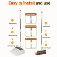 thumbnail image 6 of Maoface Broom and Dustpan Set for Home,39'' Broom Dustpan Combo with Dustpan Teeth to Clean Hair, 6 of 18