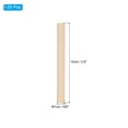 thumbnail image 2 of Unique Bargains 5/8 x 4 Inch Dowel Rods Wood Sticks Unfinished Wooden Dowel Rods Round Dowels Sticks 25 Pcs, 2 of 6