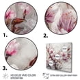 thumbnail image 3 of Designart "Pink Blooming Cherry Blossom II" Tree Cherry Blossom Canvas Wall Art, 3 of 5