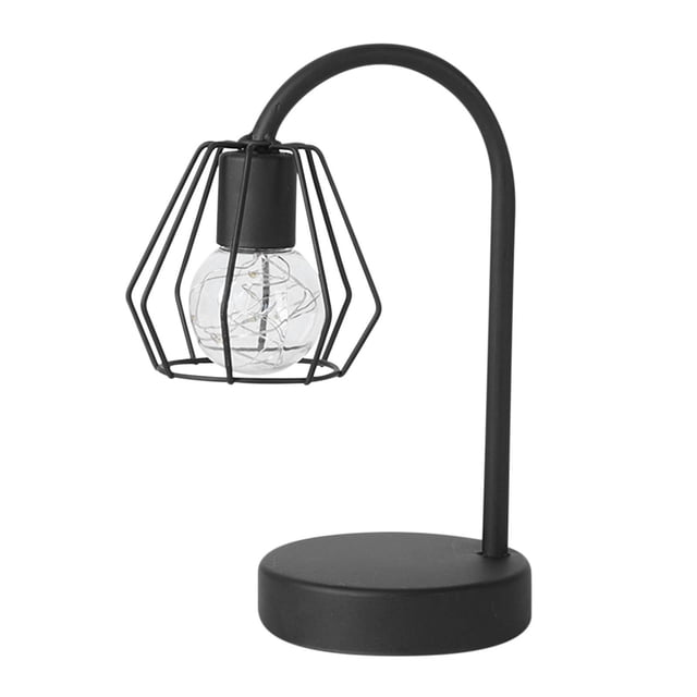 Battery Powered Table Lamp Modeling Lamp Creative Night Decorative Ornaments Small Table Lamp Iron Night for Home Decor