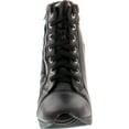thumbnail image 4 of Forever Adriana12 Women Sporty Leatherette Lace-up High Top Wedge Sneaker Bootie Shoes, 4 of 4
