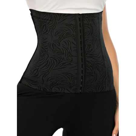 

SHCKE Waist Trimmer Belt Sweat Wrap Tummy Toner Low Back and Lumbar Support Abdominal Trainer Lose Weight Sauna for Women