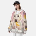 thumbnail image 2 of Kdxio Dog Sitting In Bathtub With Duck On Head Print Women Men Sun Protection UPF 50+ Jackets Zip Up Long Sleeve Hoodie Hiking Lightweight with Pockets, 2 of 5