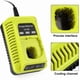 thumbnail image 2 of Cargador de Repuesto Ryobi P117 Dual Chemistry Cargador de Batería Li-ion & Ni-cad Ni-Mh 12V 18V MAX para Batería Ryobi One+ Plus P100 P102 P103 P105 P107 P108 140670 P117 P118 Cargador Ryobi, 2 of 8