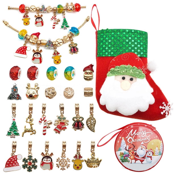 Pulseras, juguetes de regalo para fiestas navideñas, joyas, pulseras intercambiables para niñas: 24 regalos de cumpleaños festivos para niñas de 3 a 8 años, juegos de simulación y disfraces.