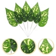 thumbnail image 4 of 5 piezas hojas falsas hojas artificiales hojas realistas de plantas artificiales decoraciones, 4 of 4