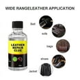 thumbnail image 2 of Leather Repair Glue Car Seat Care Liquid Rubber Sofa Adhesive Gel Accessory 50ml, 2 of 5