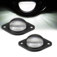 thumbnail image 4 of 2 luces de matrícula de coche, luces LED de matrícula traseras LED para iluminación de camino de vagón de remolque de camión, 4 of 5