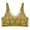 Green, variant on Sheer Mesh Lace Bra Womens Wide Strap V-Neck Thin Cup Comfortable Breathable Shaping Bralette Green 42
