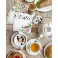 thumbnail image 4 of Happy Easter Kitchen Dish Towels for Drying Dishes Set of 3, Watercolor Gnomes Eggs Flowers Botanical Spring Waffle Weave Microfiber Hand Tea Bathroom Towels Quick Dry & Absorbent Towel 15.7x23.6, 4 of 7