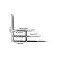 thumbnail image 5 of Regla Divisora Microblading Compas Diseño De Cejas Perfectas, 5 of 5