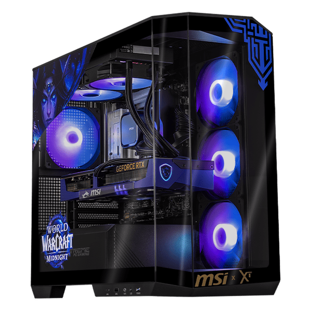 PC Gamer IA Xtreme PC Gaming World of Warcraft Edition NVIDIA GeForce RTX 5070 Intel Core Ultra 9 285K 32GB DDR5 SSD 1TB Sistema Líquido WIFI Alto Desempeño Creativo con IA Integrada