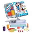 thumbnail image 1 of Juguetes para niños Play Sink Small World con agua corriente y platos, 1 of 9