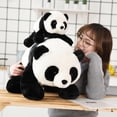 thumbnail image 6 of Soft Panda Plush Hugging Pillow Cute Stuffed Animal Toy Kids Gifts for Birthday Valentine Christmas, 6 of 8